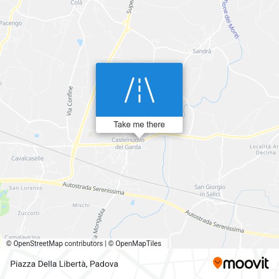 Piazza Della Libertà map