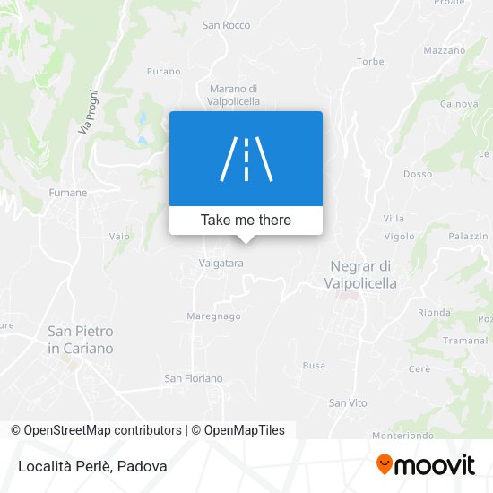 Località Perlè map