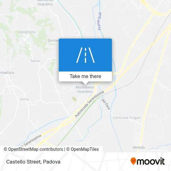 Castello Street map