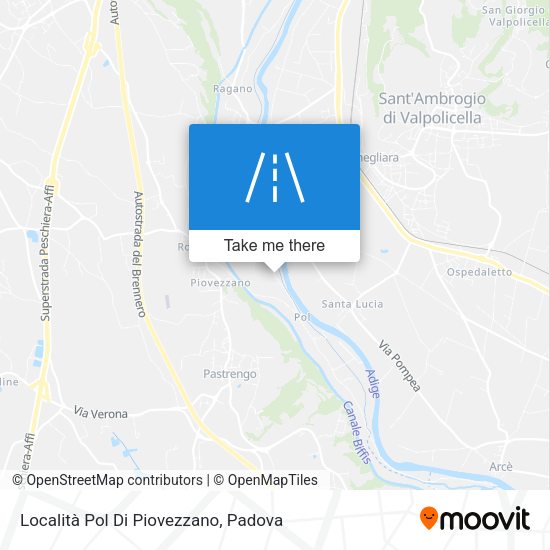 Località Pol Di Piovezzano map