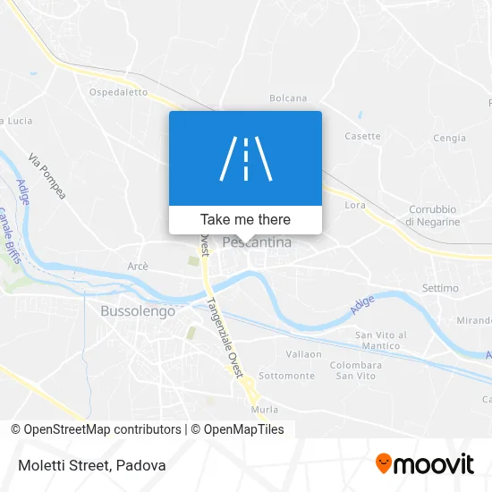 Moletti Street map