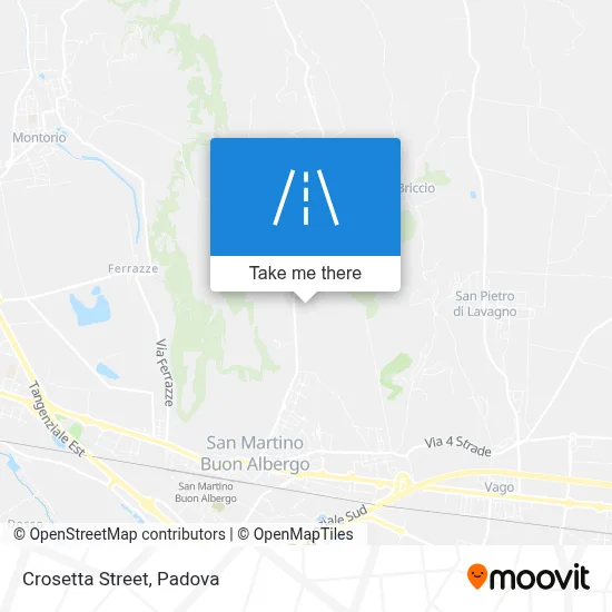 Crosetta Street map