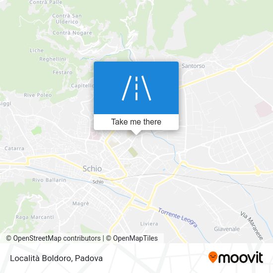 Località Boldoro map