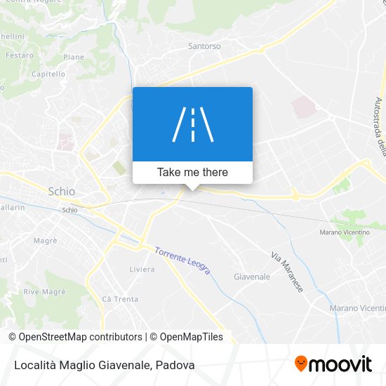 Località Maglio Giavenale map