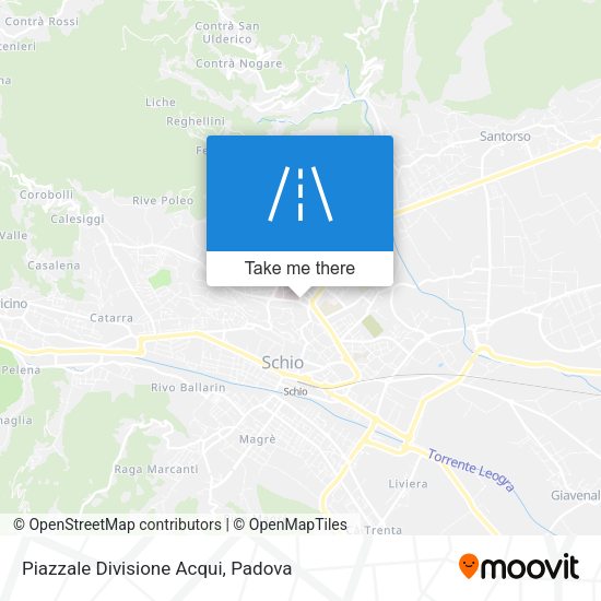 Piazzale Divisione Acqui map