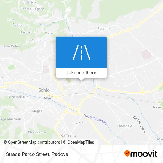 Strada Parco Street map