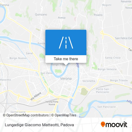 Lungadige Giacomo Matteotti map