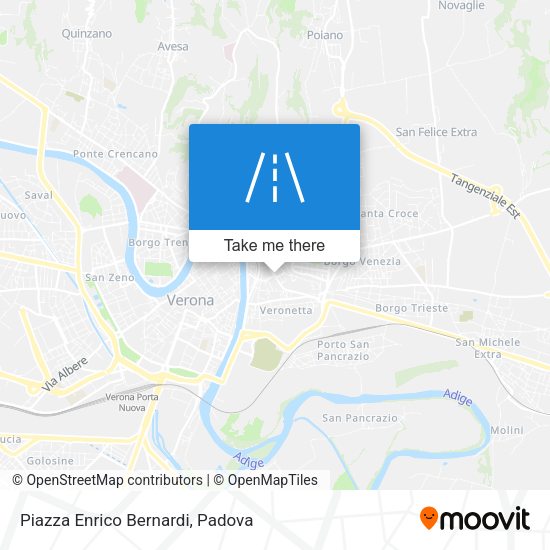 Piazza Enrico Bernardi map