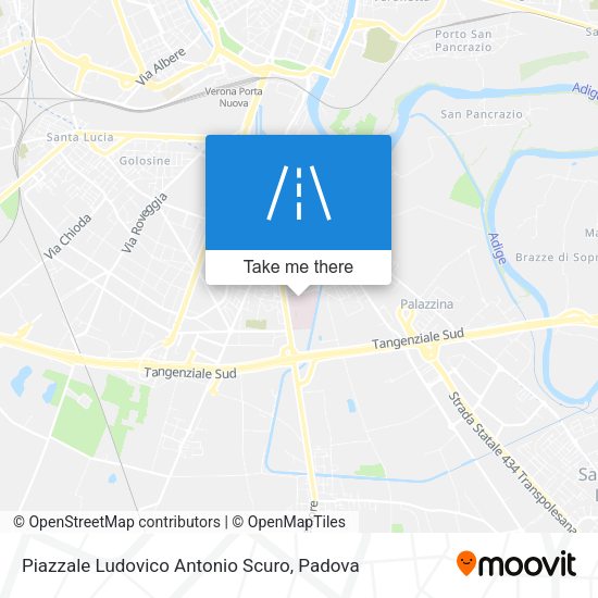 Piazzale Ludovico Antonio Scuro map