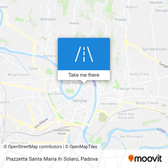 Piazzetta Santa Maria In Solaro map