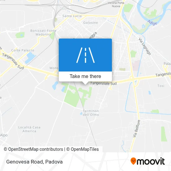 Genovesa Road map