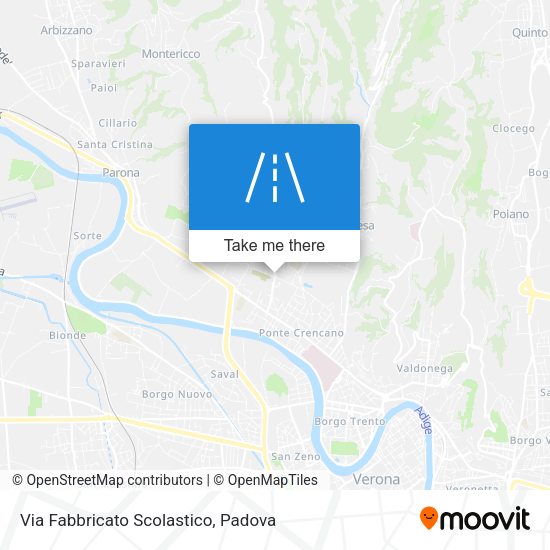 Via Fabbricato Scolastico map