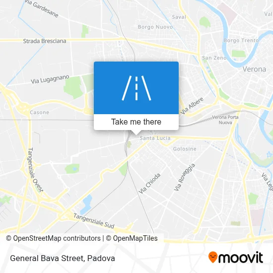 General Bava Street map