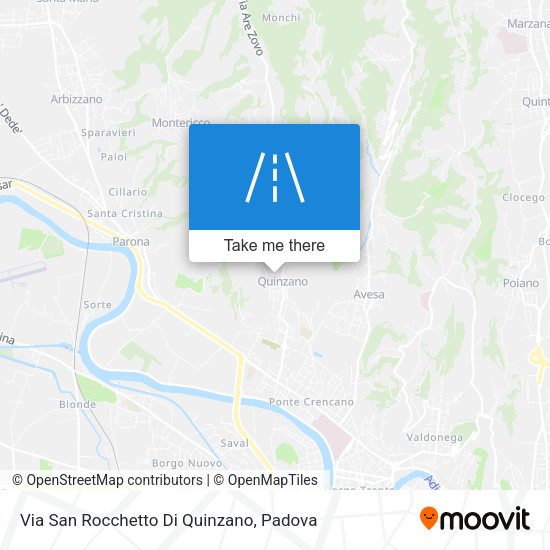 Via San Rocchetto Di Quinzano map