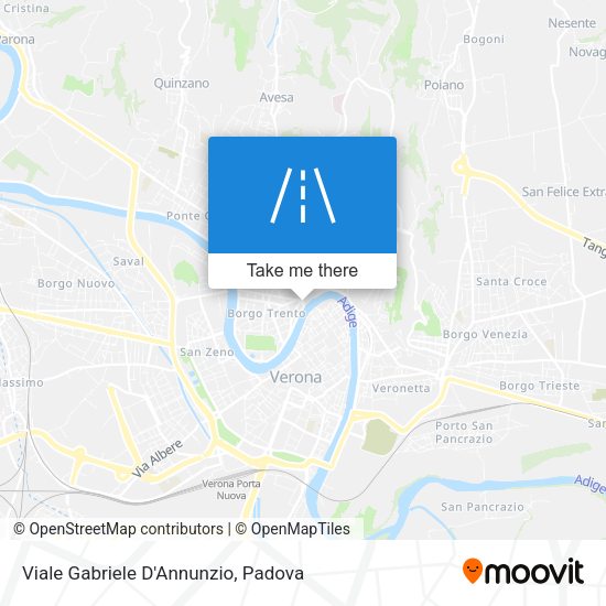 Viale Gabriele D'Annunzio map