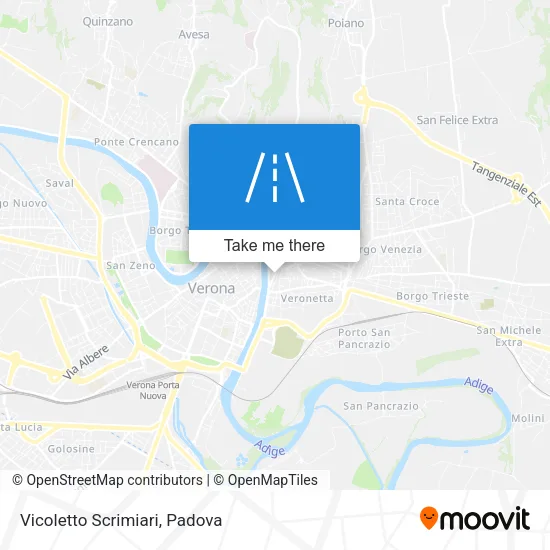 Vicoletto Scrimiari map