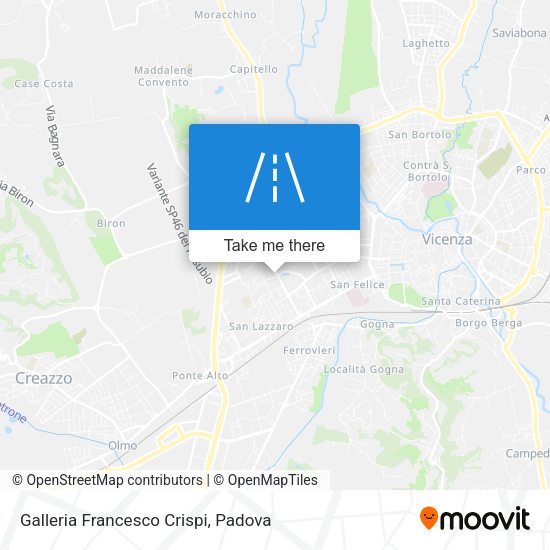 Galleria Francesco Crispi map