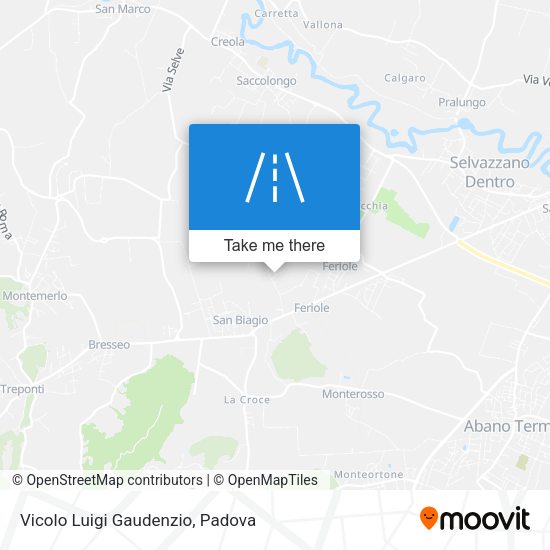 Vicolo Luigi Gaudenzio map