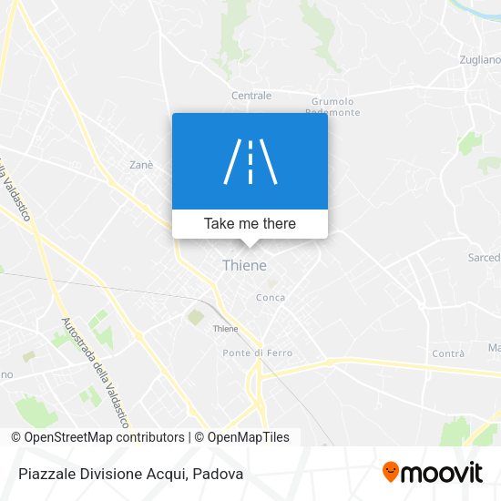Piazzale Divisione Acqui map