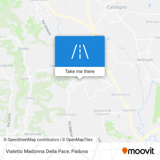 Vialetto Madonna Della Pace map
