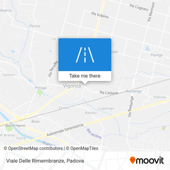Viale Delle Rimembranze map