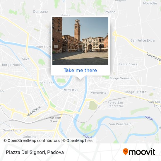 Piazza Dei Signori map