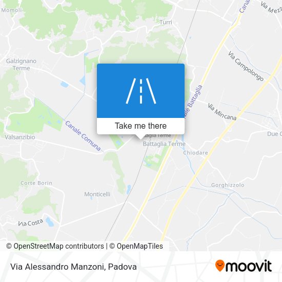 Via Alessandro Manzoni map