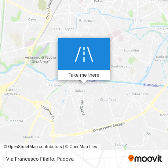 Francesco Filelfo Street map