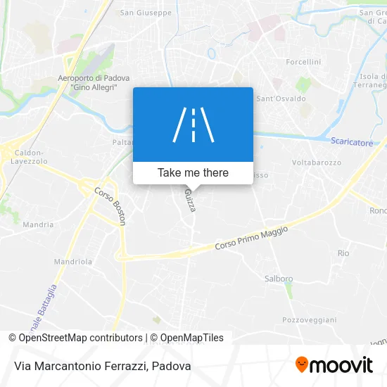Via Marcantonio Ferrazzi map