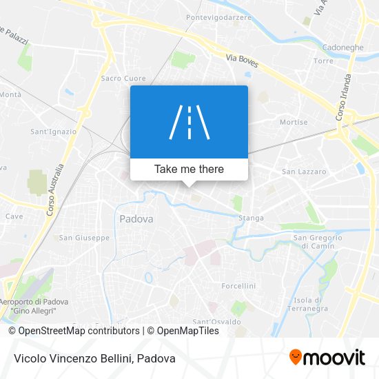 Vicolo Vincenzo Bellini map