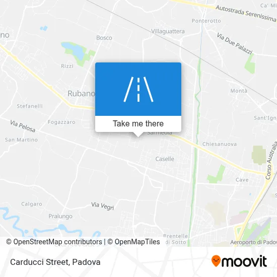Carducci Street map