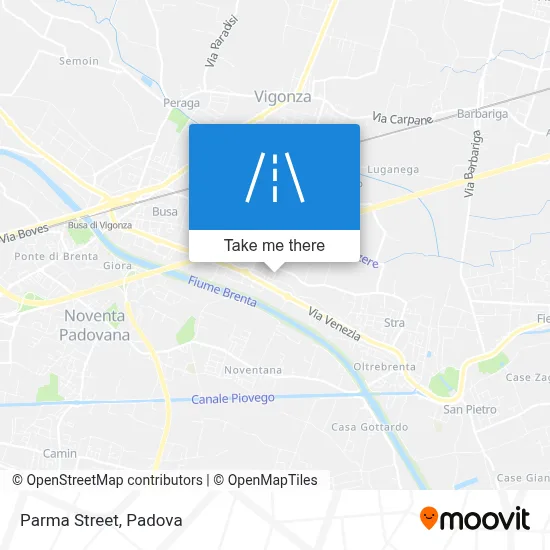 Parma Street map