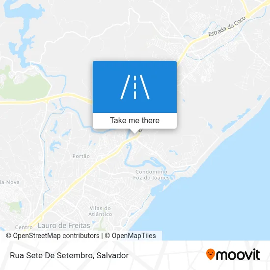 Rua Sete De Setembro map