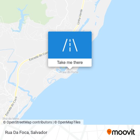 Rua Da Foca map