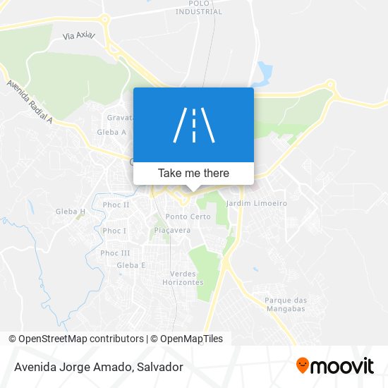 Avenida Jorge Amado map