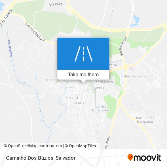 Caminho Dos Búzios map