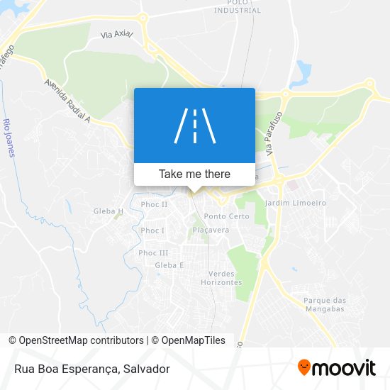 Rua Boa Esperança map