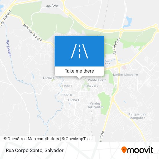 Rua Corpo Santo map