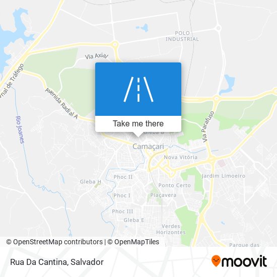 Rua Da Cantina map