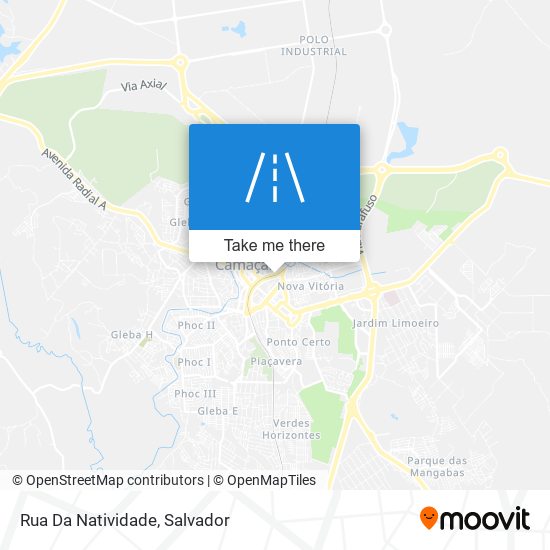 Rua Da Natividade map