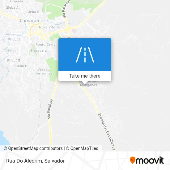 Rua Do Alecrim map