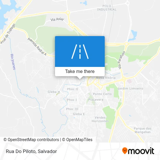 Rua Do Piloto map