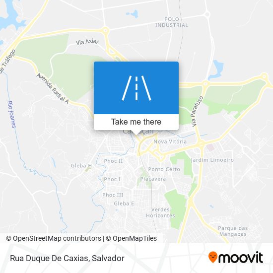 Mapa Rua Duque De Caxias