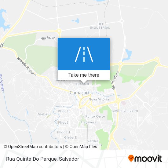 Rua Quinta Do Parque map