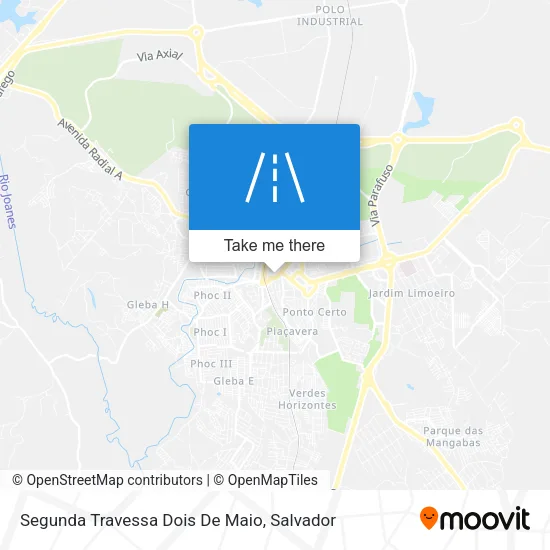 Segunda Travessa Dois De Maio map