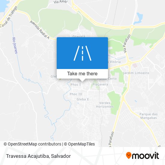 Travessa Acajutiba map