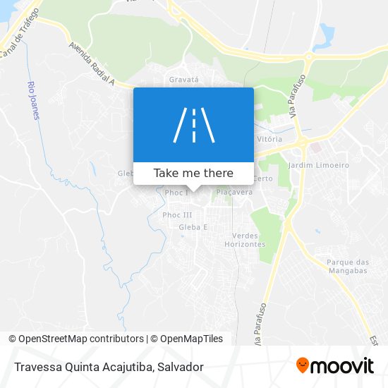 Travessa Quinta Acajutiba map