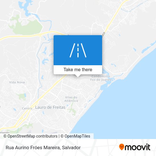 Rua Aurino Fróes Mareira map