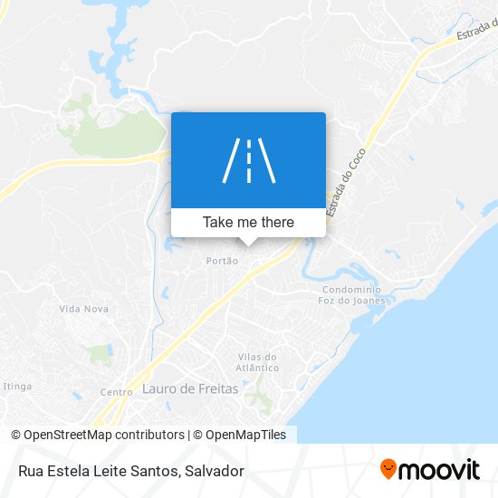 Rua Estela Leite Santos map