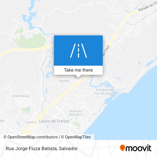 Rua Jorge Fiuza Batista map